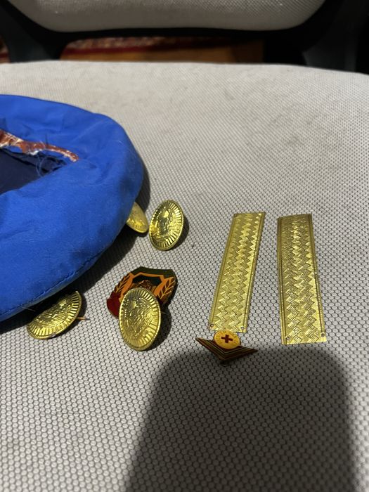 Basca si Bereta BluZa PTAP insigna emblema trese