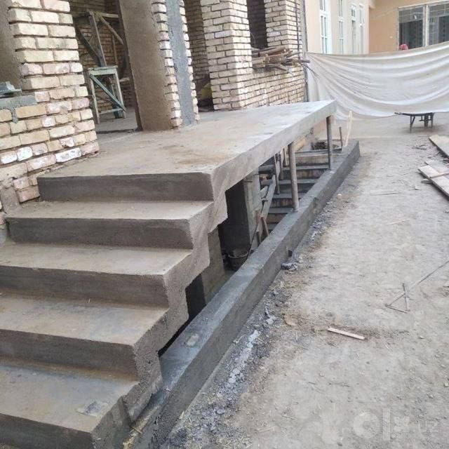 Бетон зина хизмати