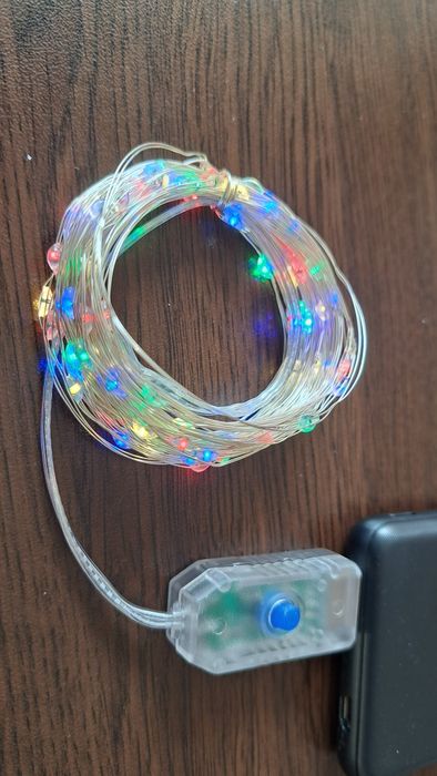 Украса, LED лампички с USB захранване - 5м, 10м и 20м