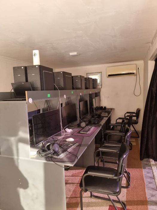 Game club uchun tayyor kompyuterlar bor 10 dona