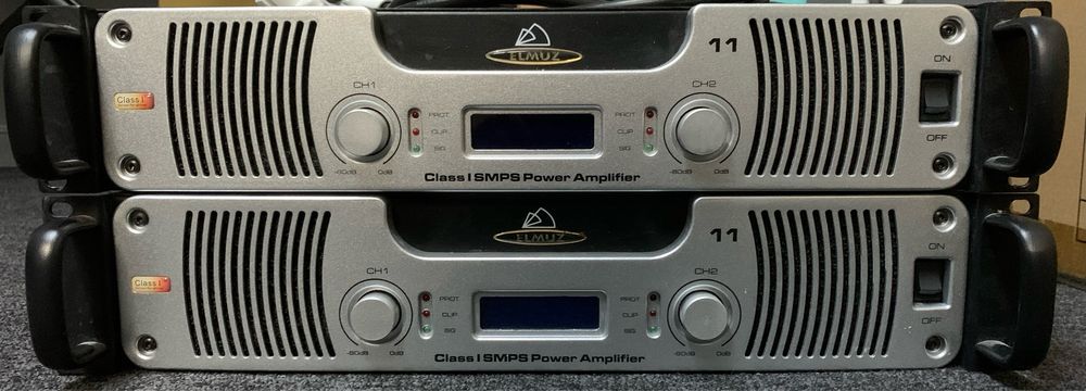 2x Amplificatore 2800W