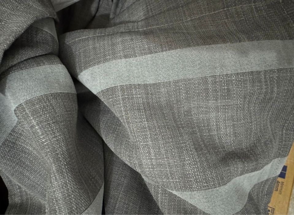 Теневые шторы с тюлем