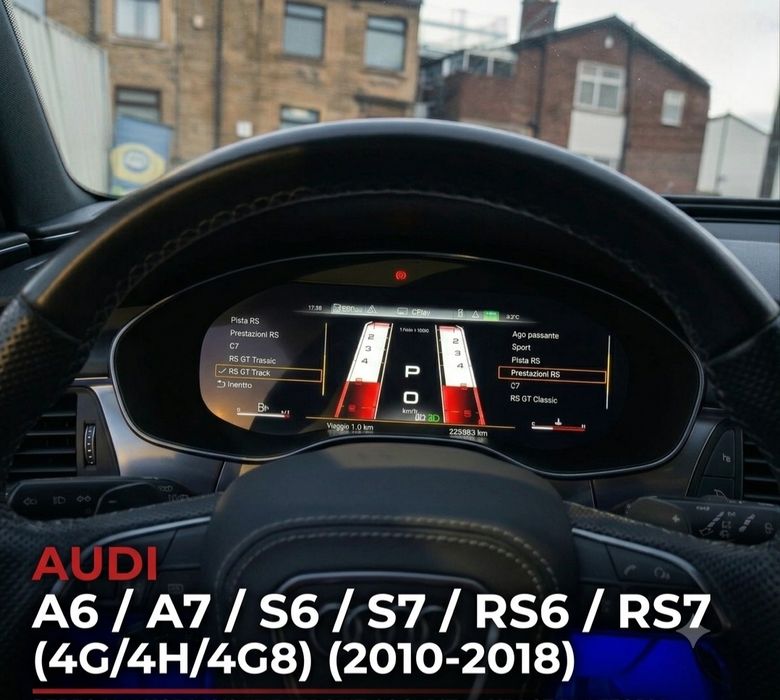 Ceasuri Digitale / Bord Digital LCD 12.3" Audi A6 C7 / A7 (2010-2018)