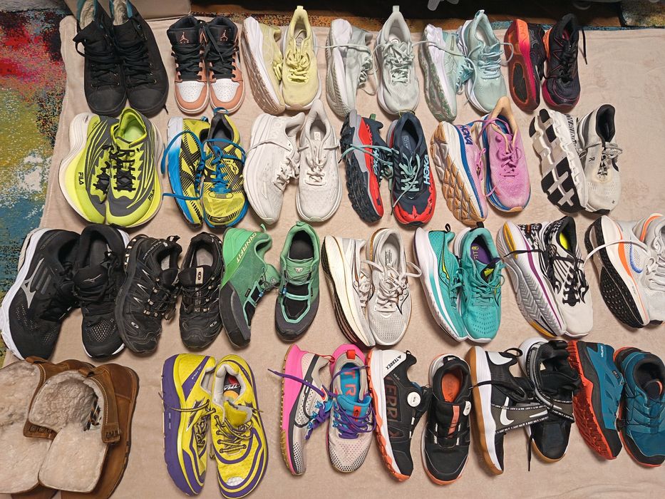 Lot adidași Hoka Asics Nike Altra