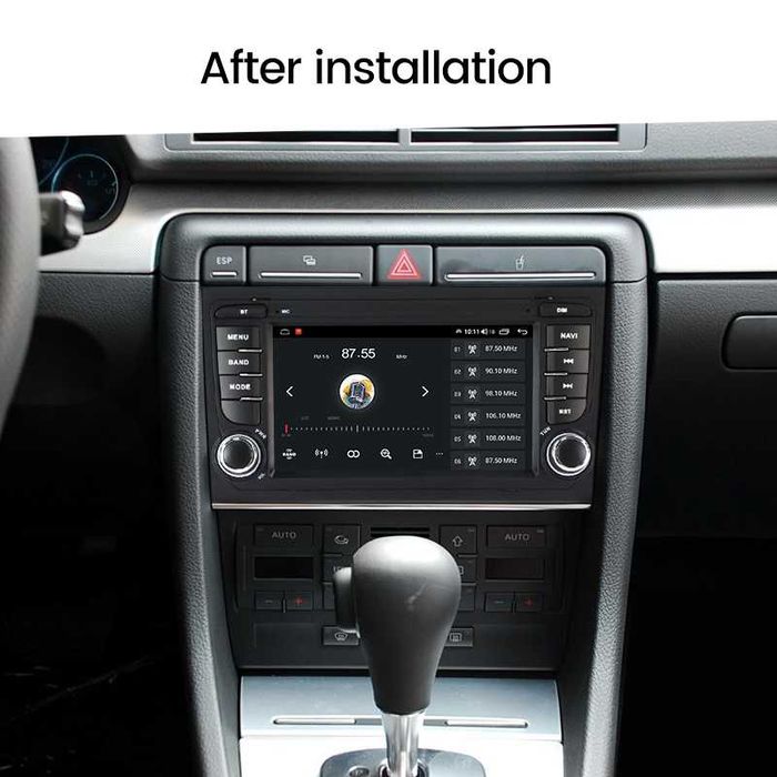 Navigatie Android 14 AUDI A4 B6 B7 Carplay Waze YouTube + CAMERA