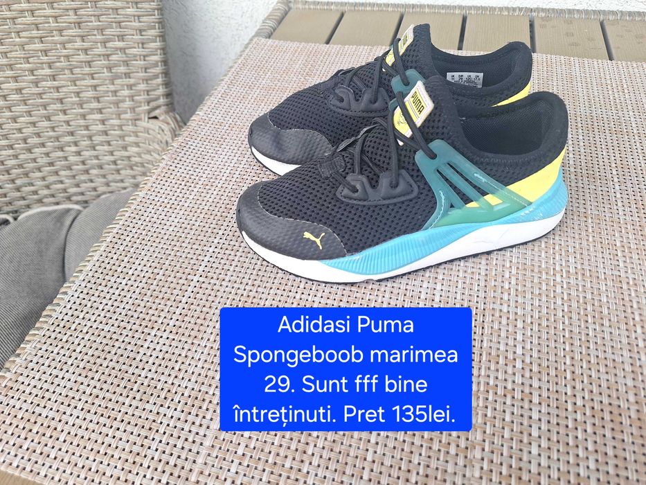 Adidasi Puma Spongeboob marimea 29.