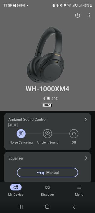 Casti over the ear wh-1000xm4