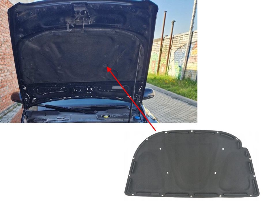 Изолация за преден капак на Audi A6 C6 (2004-2011)