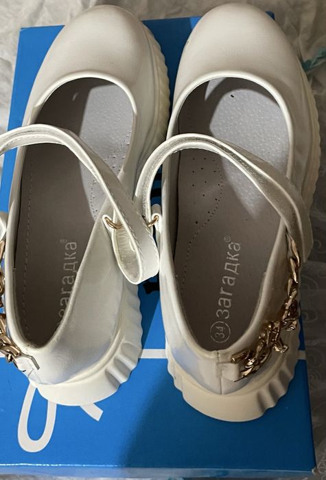 Белый Туфли - Новый.