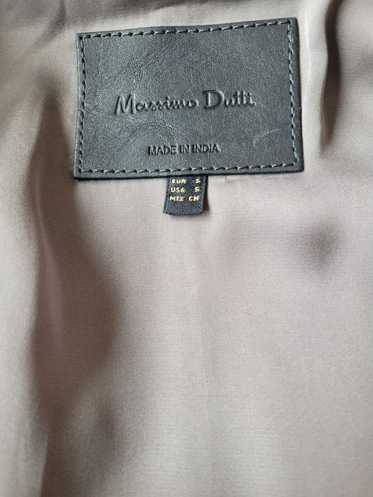 Massimo Dutti кожено яке с подарък 5 блузки на ТОП цена