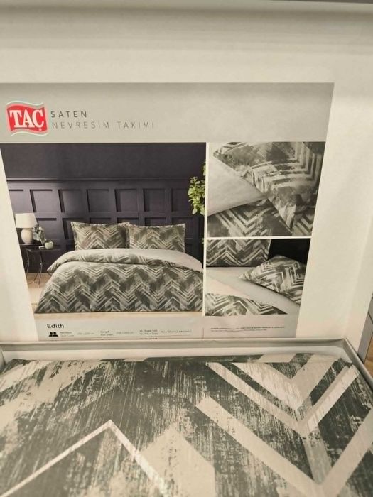 TAC-спални комплекти от памучен сатен, премиум качество,двоен