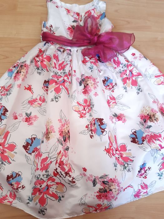 Rochiţā elegantā- saten imprimat