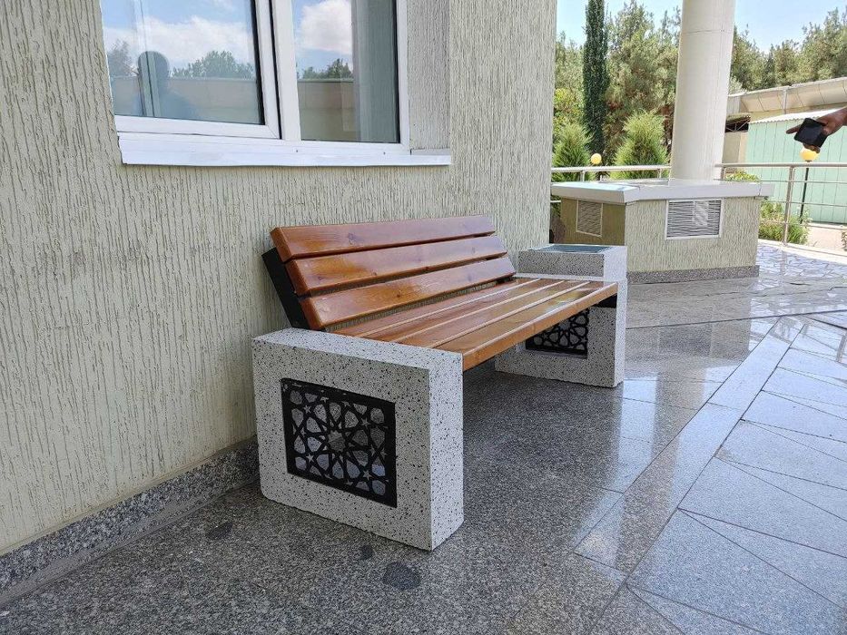 Бетон парк урна skameka skameyka urnalar скамейка скамейки урна вазон