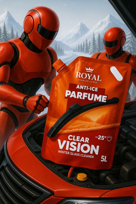 Незамерзайка,стеклочиститель,oyna suvi ROYAL