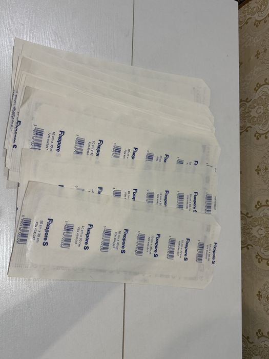 Повязка Fixopore S стерильная 10 см*30 см