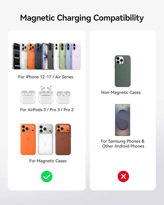 INIU SnapGo P73-E1 Qi2 15W Magnetic Slim Power Bank 10000mAh