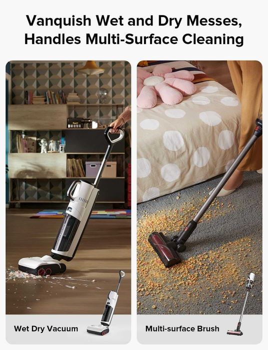 Вертикална прахосмукачка 5в1 Roborock Dyad Pro Combo