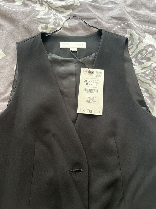 Елек черен zara xs