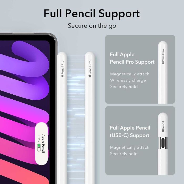 кейс ESR опушен калъф за iPad Mini 6th gen и Mini A17 Pro