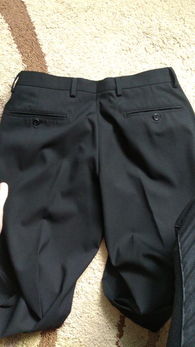 Pantaloni stofa Zara Man 30 in talie. Negri