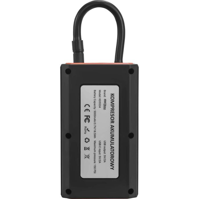 Compresor auto pentru alimentare, afisaj LED, 50 W, 0,2-10,3 bari,