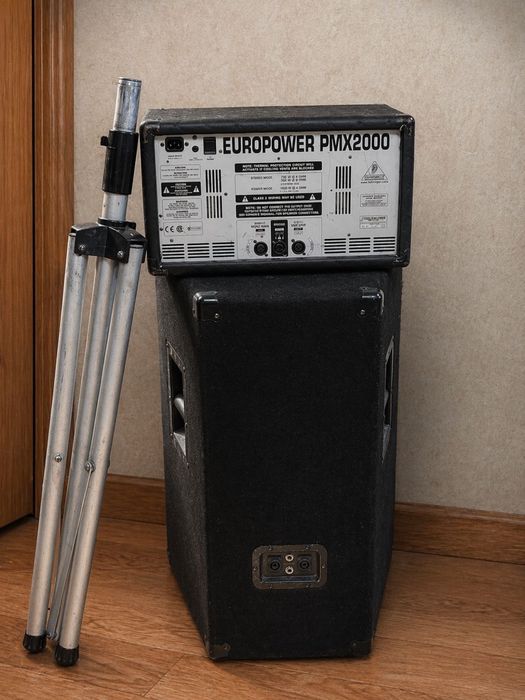 Калонка Yamaha,Активный Усилитель Behringer