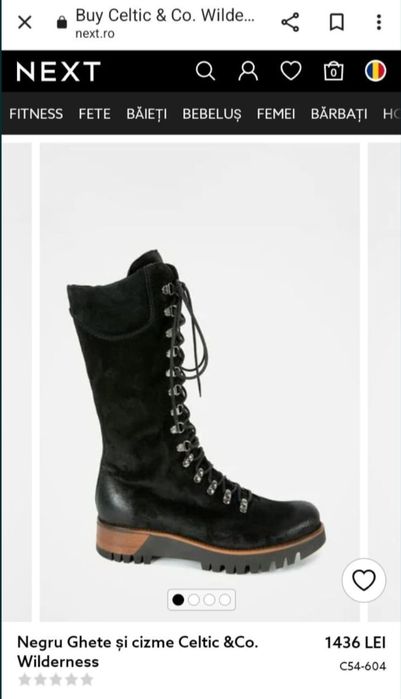 Ghete/Cizme Celtic&Co Wilderness