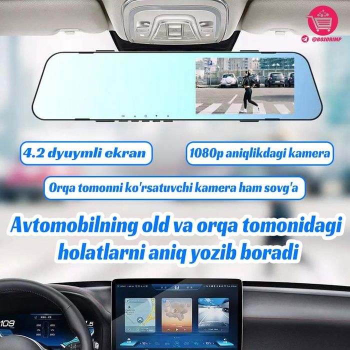 4.2 dyuymli Videoregistrator to‘plami