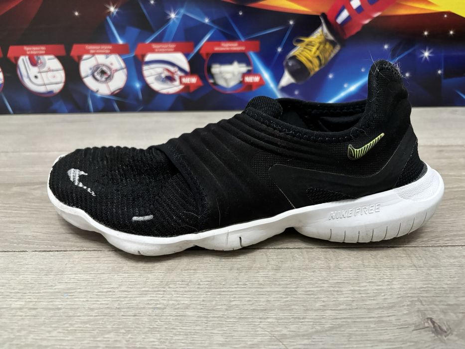 Продам Nike Free RN Flyknit 3.0 Black Men's
