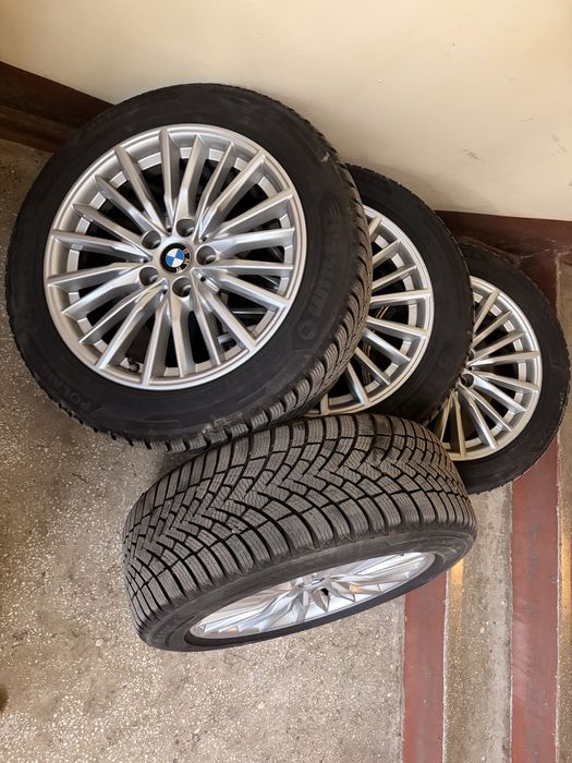 Set 4 Roți Iarnă Originale BMW Seria 3 G20 G21 – Jante Styling 771 R17 + Anvelope Barum DOT 2025 (Profil 8mm)