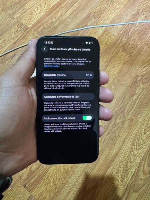 Iphone 13 de vanzare nu are nici o problema 93% 128gb…
