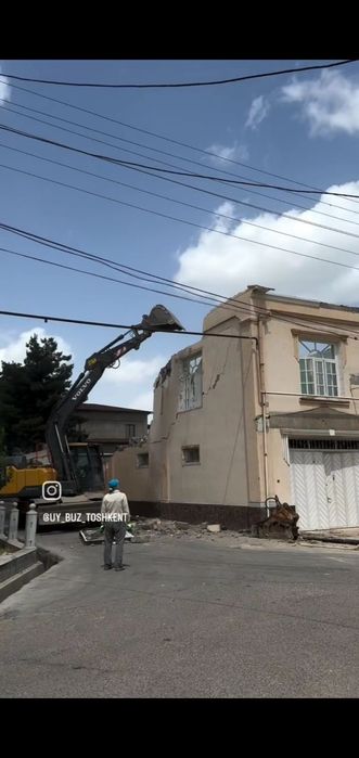 Демонтаж и снос уй ва бинолар завот фабрикаларни бузиш хизмати