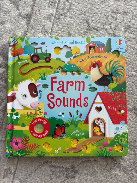 Carti USBORNE cu sunete - animale, dinozauri, trenuri, ferma, anotimpuri, etc