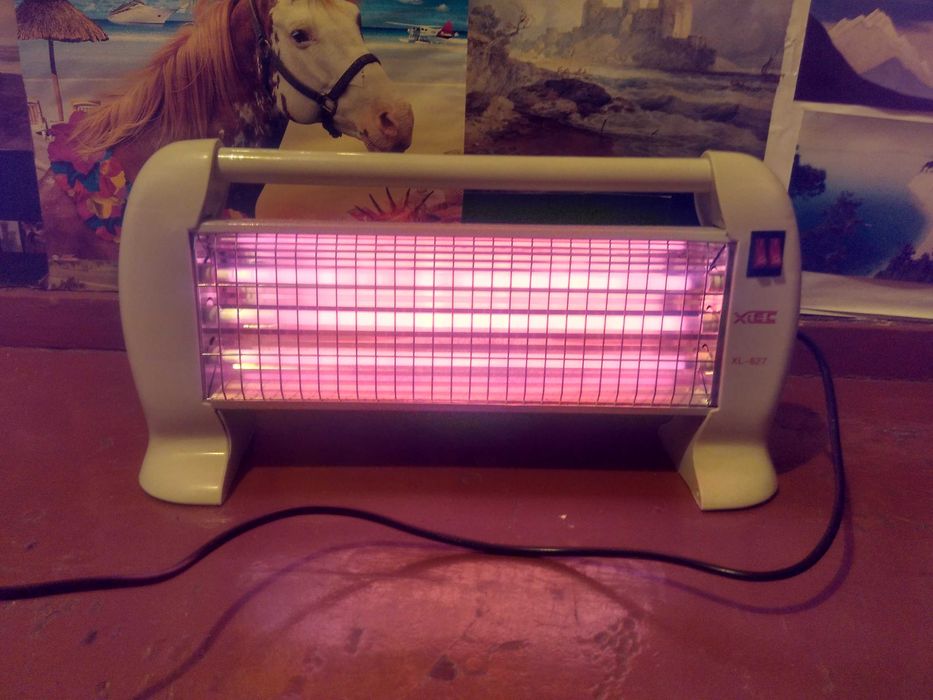 Кварцевый обогреватель.