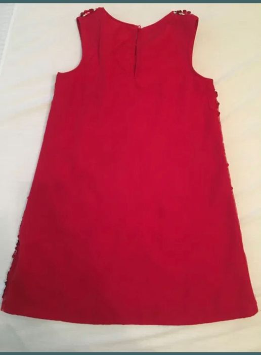 Rochie roșie Crăciun, 5-6 ani, h&m