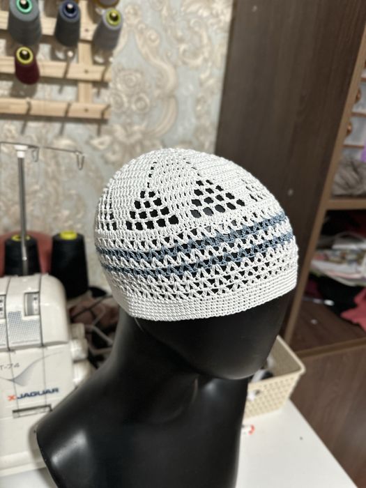 Вязаная тюбетейка/тақия
