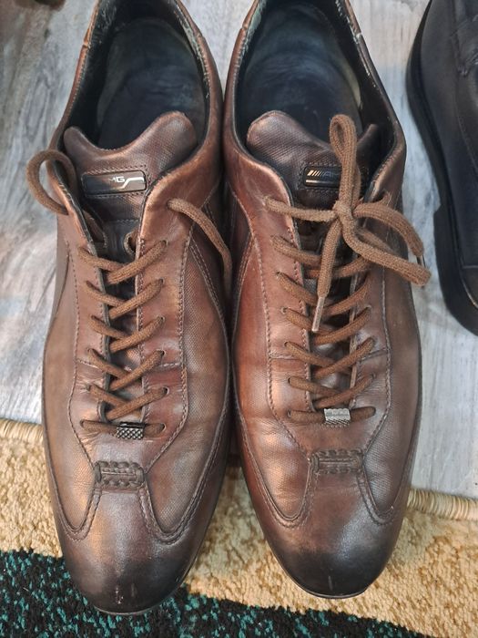 Мужские туфли кожаные