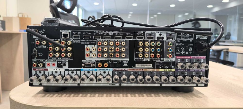 Denon AVC-X6700H 11.2ch 8K Dolby Atmos / HEOS