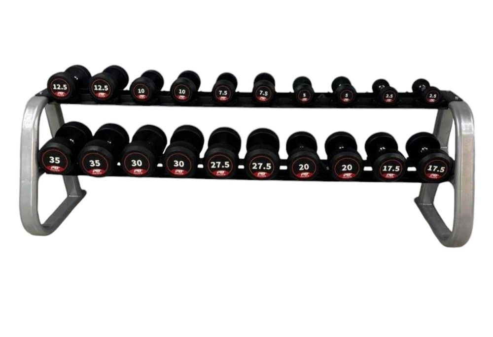 Набор гантели со стойкой от 2.5кг до 25 кг