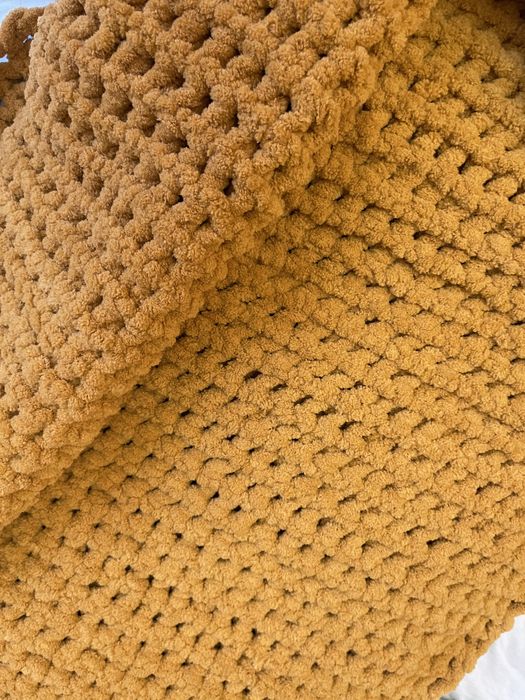 Плед ручной работы