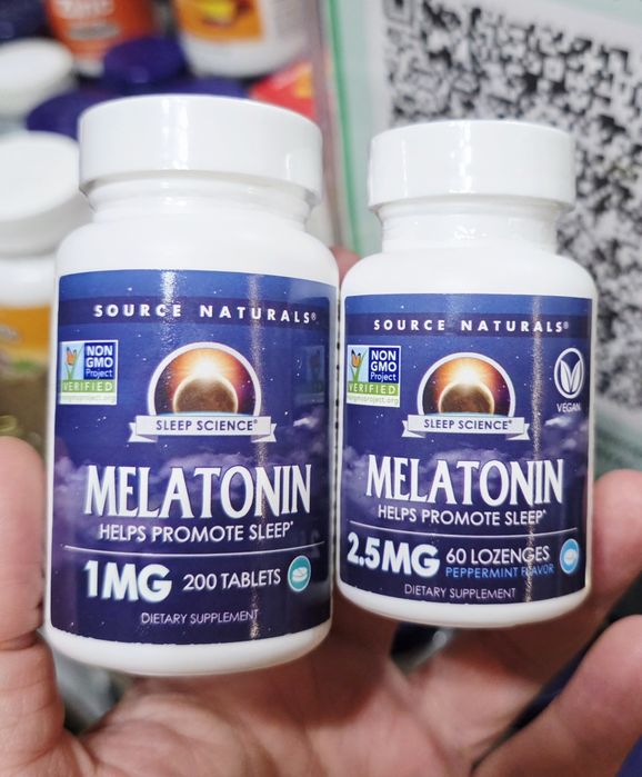 ДОСТАВКИ НЕТ Source Naturals мелатонин 1mg, 2mg , Nature's  L-теанин