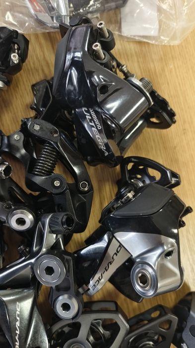 Задни и предни дерайльори Shimano 105,Ultegra,Dura Ace -SS,GS 11 ск.