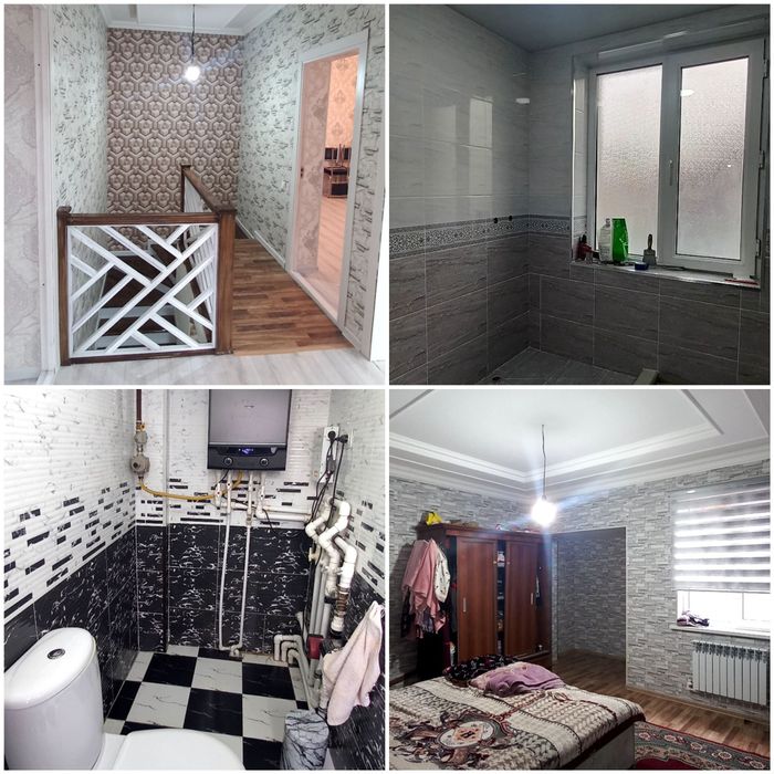 Сергели Чорток 2х зт. 6 комнат 4 сотки