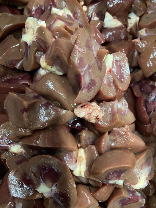 Фарш из рубца . Корм для щенят .