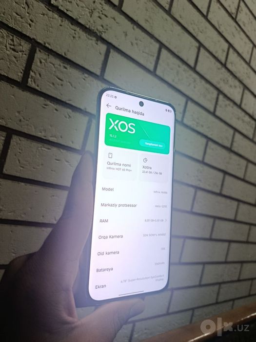 Infinix hot 60 pro+ 8/256