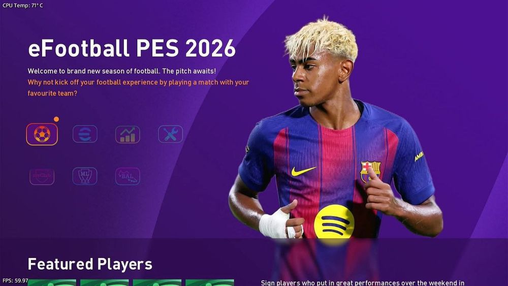 Pes 2026 SEASON UPDATE Datapack 701
Monstr Patch 
Ps4 Gold