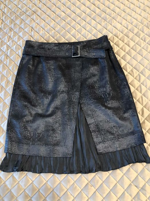 Fusta NOUA, imitatie piele intoarsa