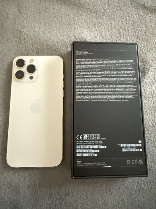 Айфон 13 про макс като нов.