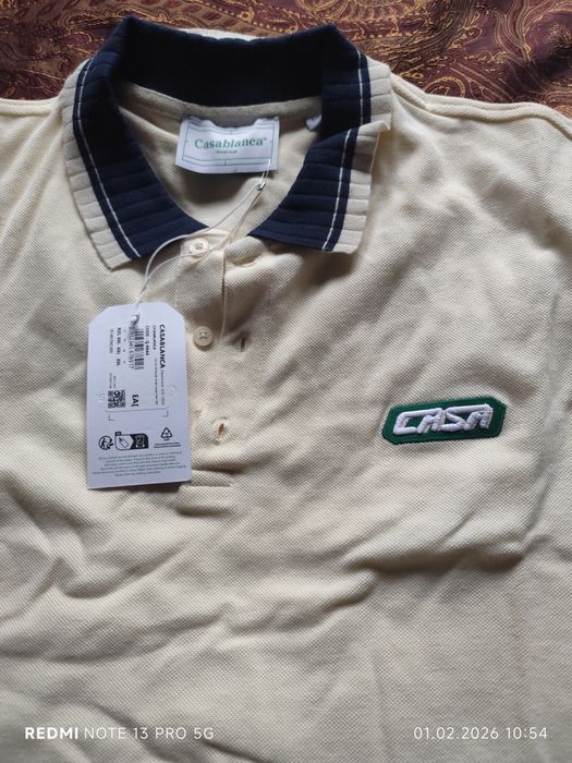 Casablanca - тениска с яка,  къс ръкав