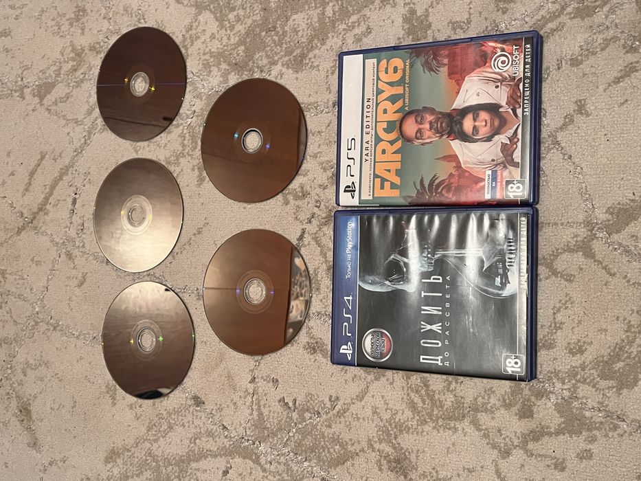 Диски ps5, ps4 в новом состаяныий